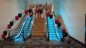 Read more about the article Ricoh Arena Large Event. Corporate Function. Balloons. Arches