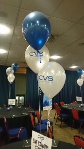 Read more about the article Balloon Bouquets at the Ricoh Arena with Print Work
